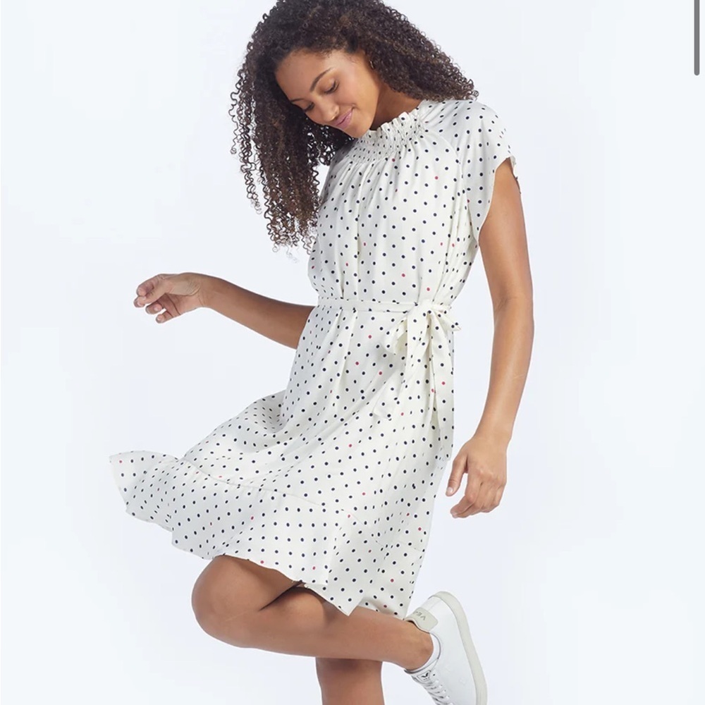 Summersalt The Silky Flutter Sleeve Dress